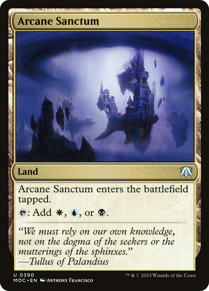 Magic: The Gathering - Arcane Sanctum - March of the Machine Commander