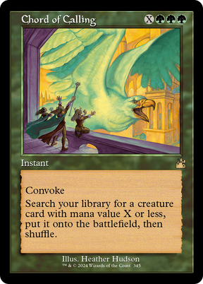 Magic: The Gathering - Chord of Calling Foil - Ravnica Remastered