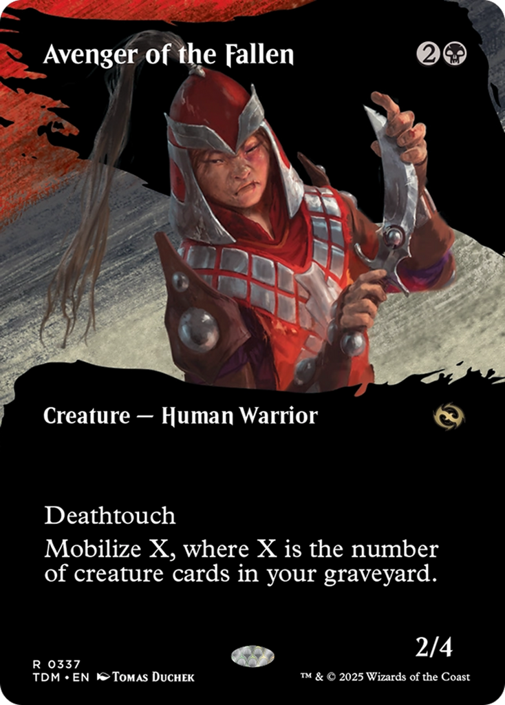 Magic: The Gathering - Avenger of the Fallen Foil - Tarkir: Dragonstorm