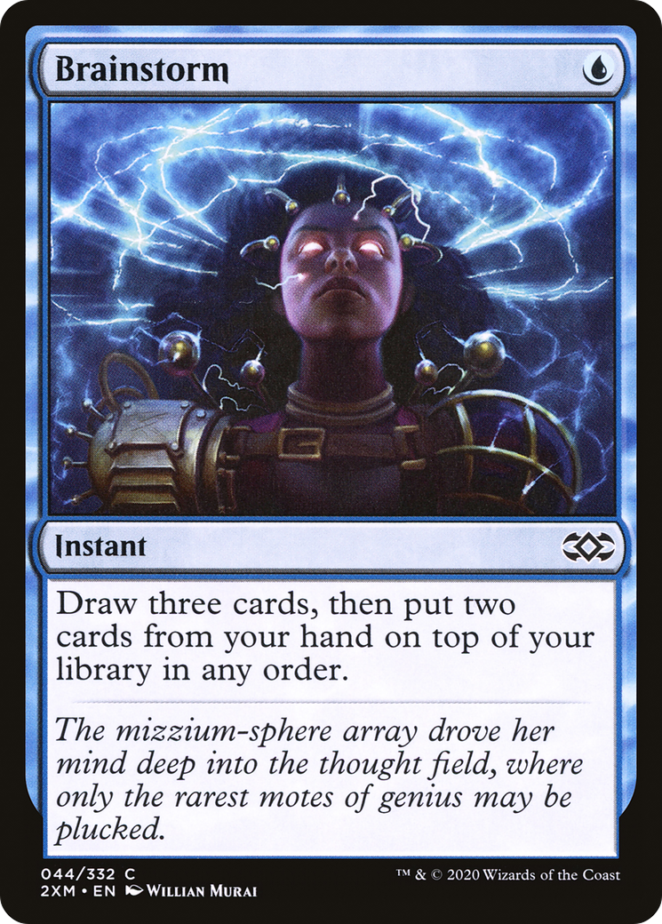 Magic: The Gathering - Brainstorm Foil - Double Masters