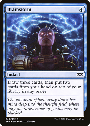 Magic: The Gathering - Brainstorm Foil - Double Masters