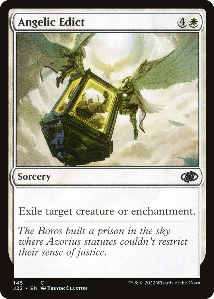 Magic: The Gathering - Angelic Edict - Jumpstart 2022