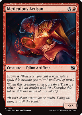 Magic: The Gathering - Meticulous Artisan Foil - Tarkir: Dragonstorm