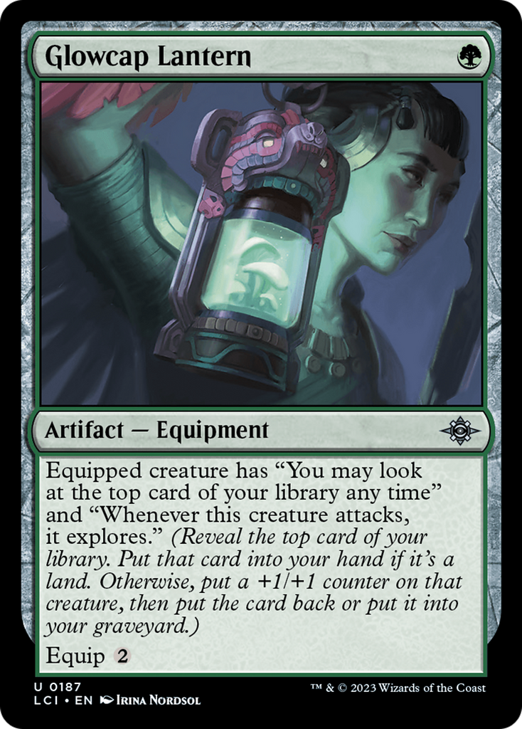 Magic: The Gathering - Glowcap Lantern - The Lost Caverns of Ixalan