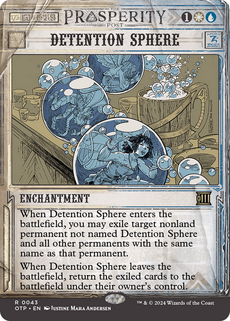 Magic: The Gathering - Detention Sphere - Breaking News