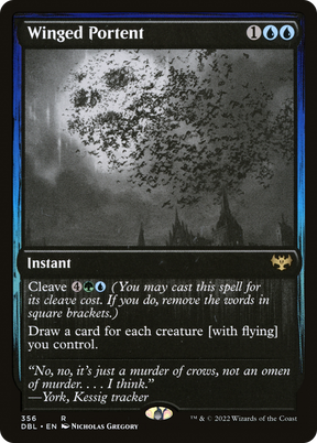 Magic: The Gathering - Winged Portent Foil - Innistrad: Double Feature