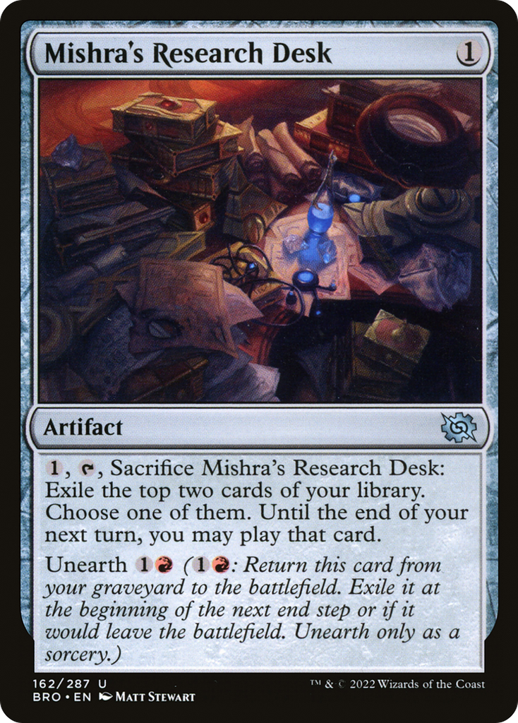 Magic: The Gathering - Mishra's Research Desk - The Brothers' War