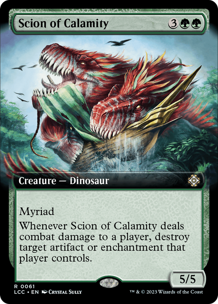 Magic: The Gathering - Scion of Calamity - The Lost Caverns of Ixalan Commander