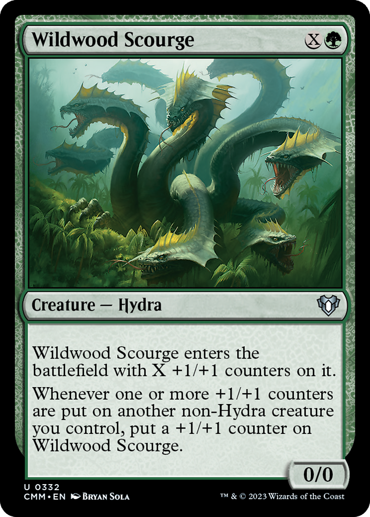 Magic: The Gathering - Wildwood Scourge - Commander Masters
