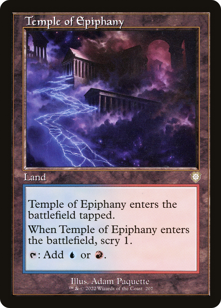 Magic: The Gathering - Temple of Epiphany - The Brothers' War Commander