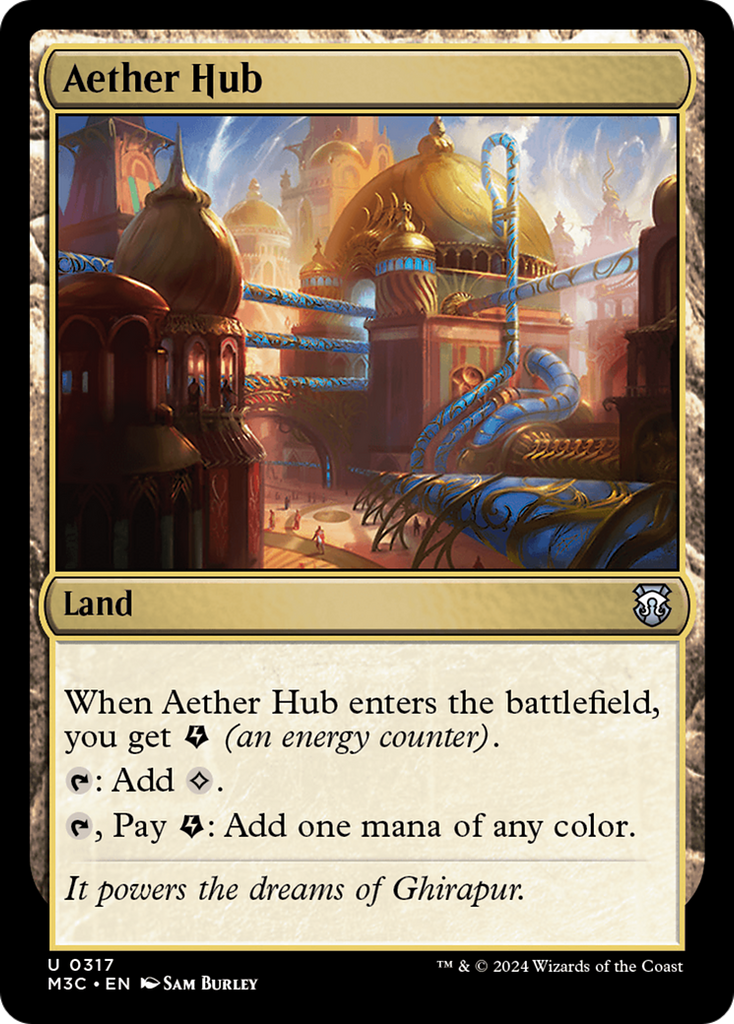 Magic: The Gathering - Aether Hub - Modern Horizons 3 Commander