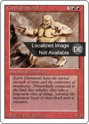 Magic: The Gathering - Erdelementar - Revised Edition