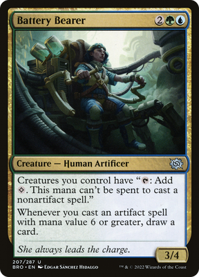Magic: The Gathering - Battery Bearer Foil - The Brothers' War