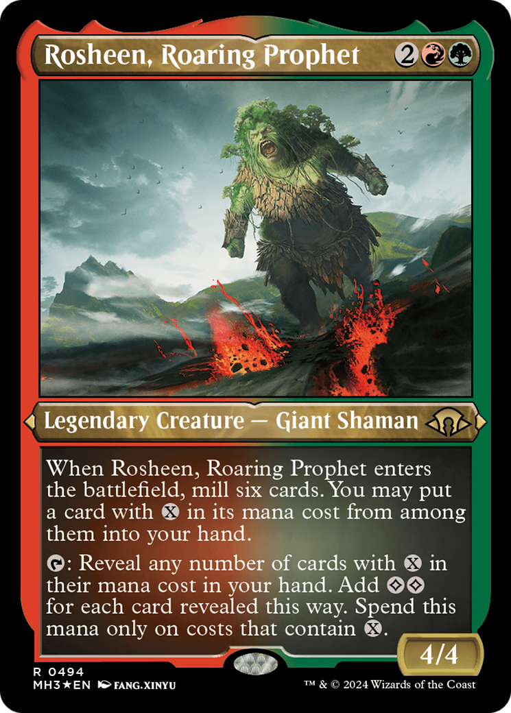 Magic: The Gathering - Rosheen, Roaring Prophet Foil - Modern Horizons 3