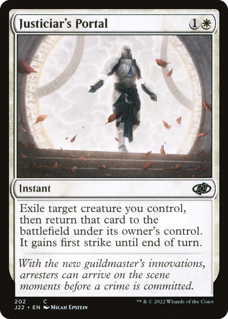 Magic: The Gathering - Justiciar's Portal - Jumpstart 2022