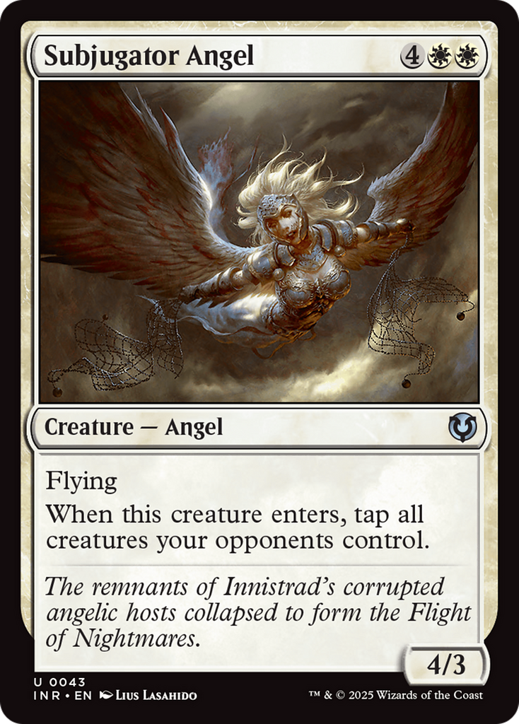 Magic: The Gathering - Subjugator Angel - Innistrad Remastered