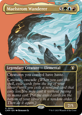 Magic: The Gathering - Maelstrom Wanderer - Commander Masters
