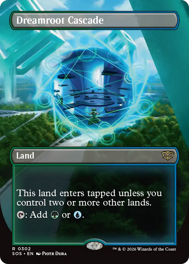 Magic: The Gathering - Dreamroot Cascade - Secrets of Strixhaven