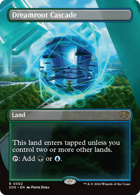 Magic: The Gathering - Dreamroot Cascade - Secrets of Strixhaven