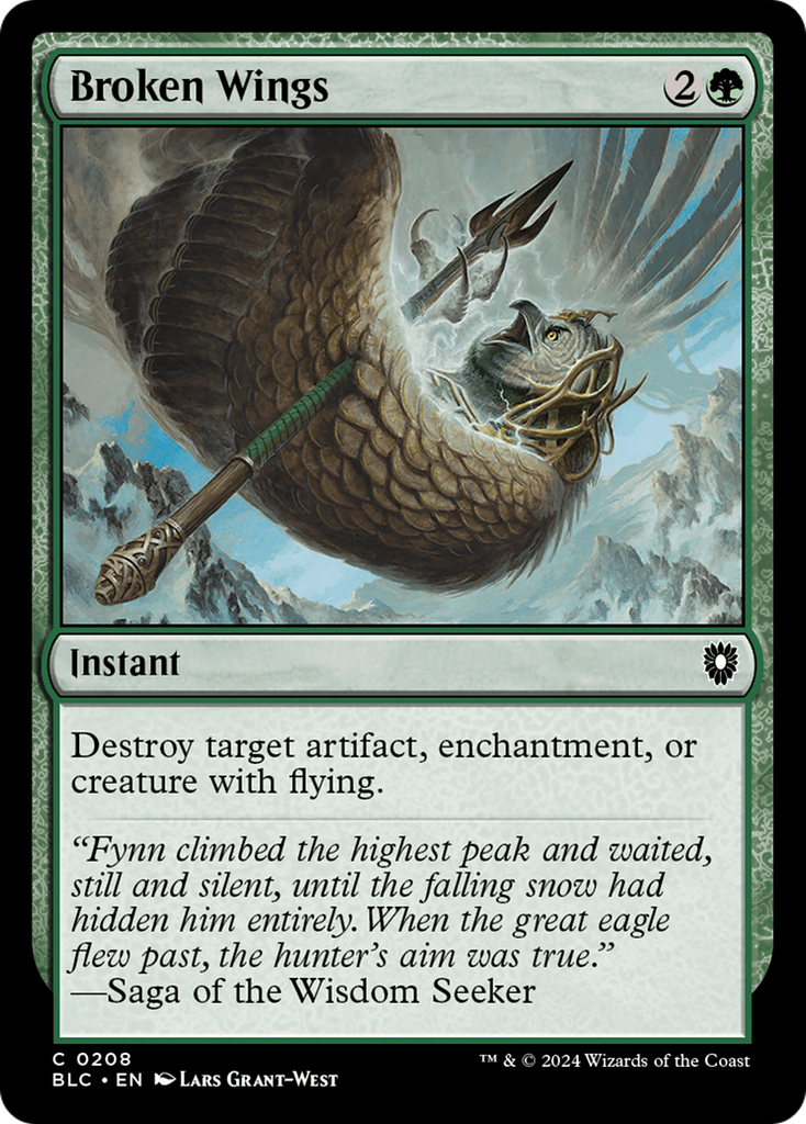 Magic: The Gathering - Broken Wings - Bloomburrow Commander