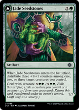 Magic: The Gathering - Jade Seedstones // Jadeheart Attendant Foil - The Lost Caverns of Ixalan