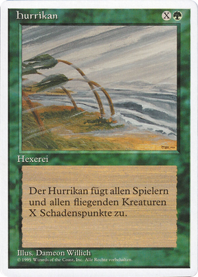 Magic: The Gathering - Hurrikan - Fourth Edition