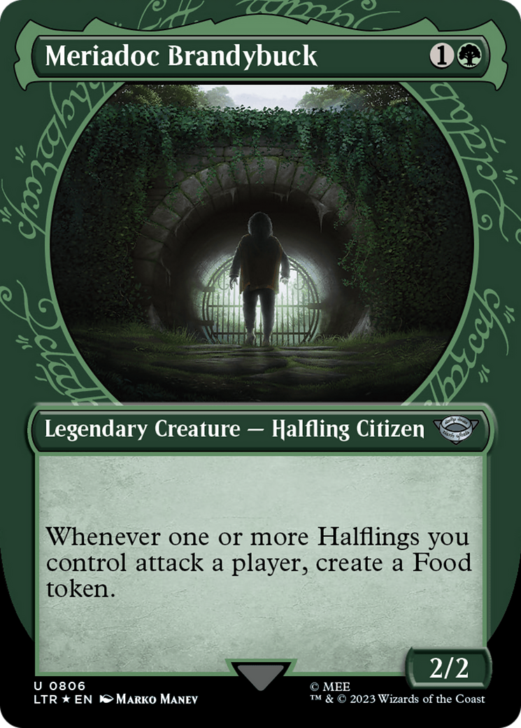 Magic: The Gathering - Meriadoc Brandybuck Foil - The Lord of the Rings: Tales of Middle-earth