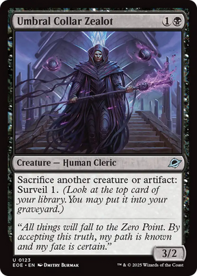 Magic: The Gathering - Umbral Collar Zealot Foil - Edge of Eternities