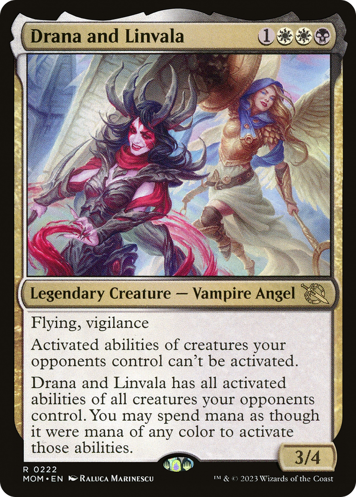 Magic: The Gathering - Drana and Linvala - March of the Machine