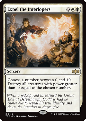 Magic: The Gathering - Expel the Interlopers - Tarkir: Dragonstorm Commander