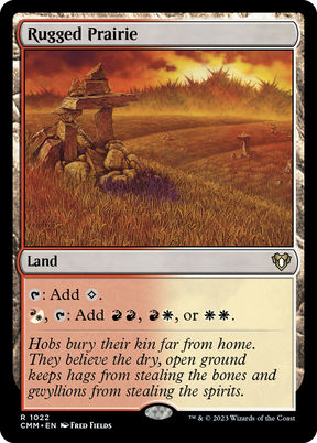 Magic: The Gathering - Rugged Prairie - Commander Masters