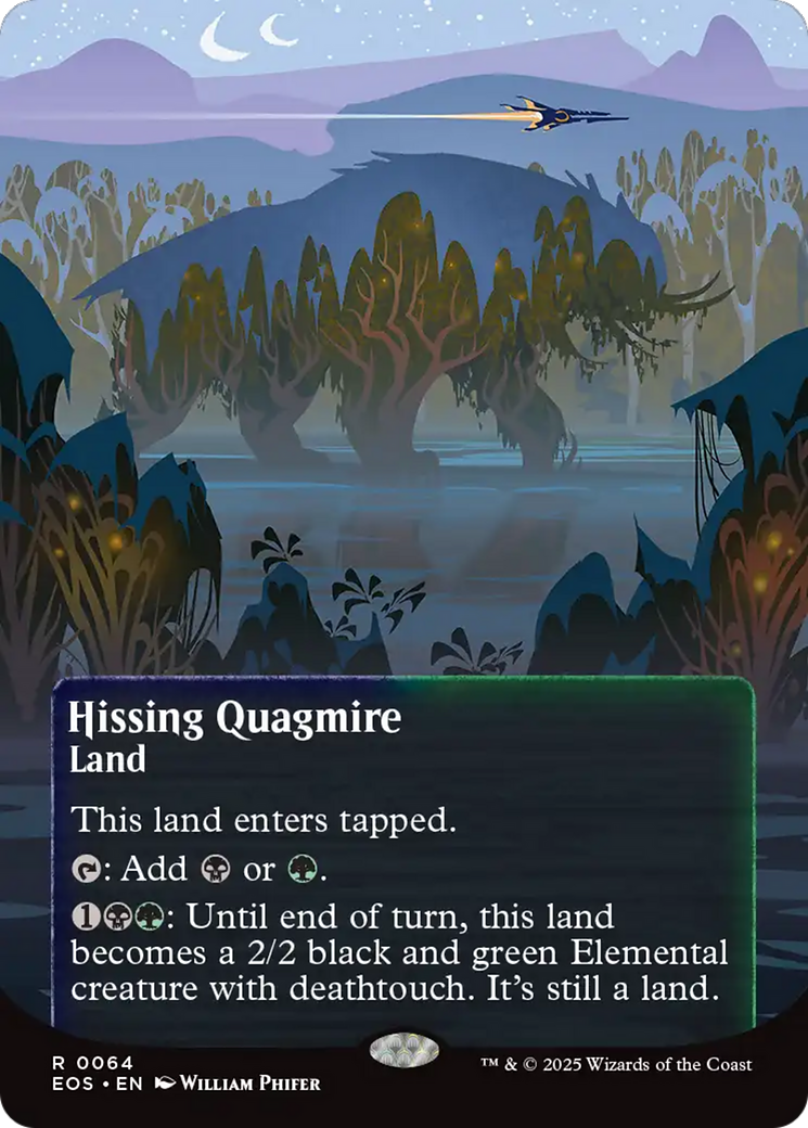 Magic: The Gathering - Hissing Quagmire Foil - Edge of Eternities: Stellar Sights