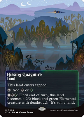 Magic: The Gathering - Hissing Quagmire Foil - Edge of Eternities: Stellar Sights