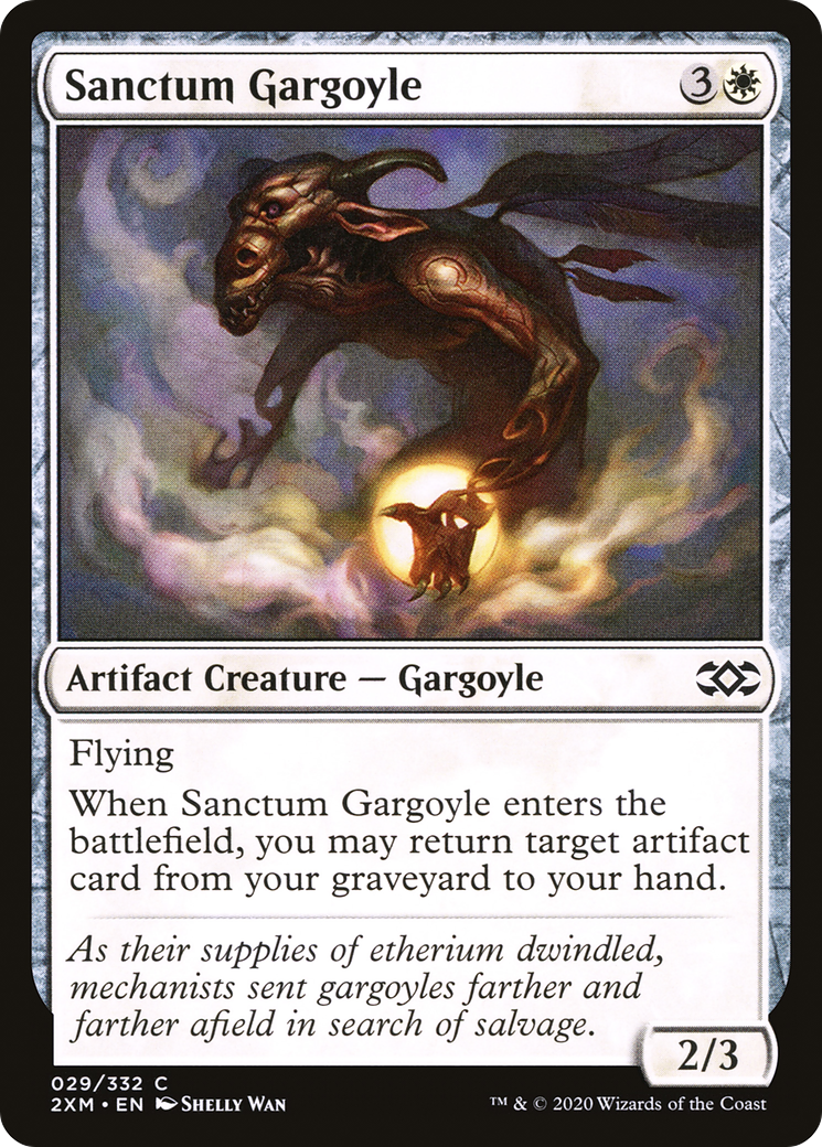 Magic: The Gathering - Sanctum Gargoyle Foil - Double Masters