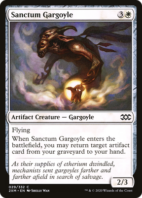 Magic: The Gathering - Sanctum Gargoyle Foil - Double Masters