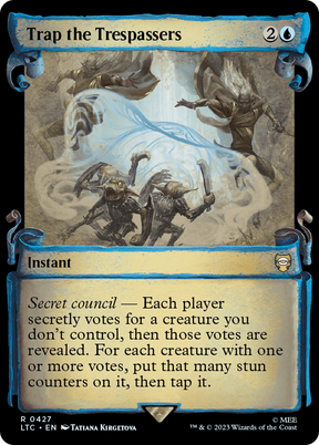 Magic: The Gathering - Trap the Trespassers Foil - Tales of Middle-earth Commander