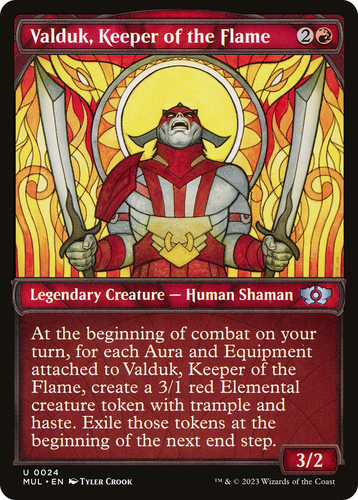 Magic: The Gathering - Valduk, Keeper of the Flame - Multiverse Legends