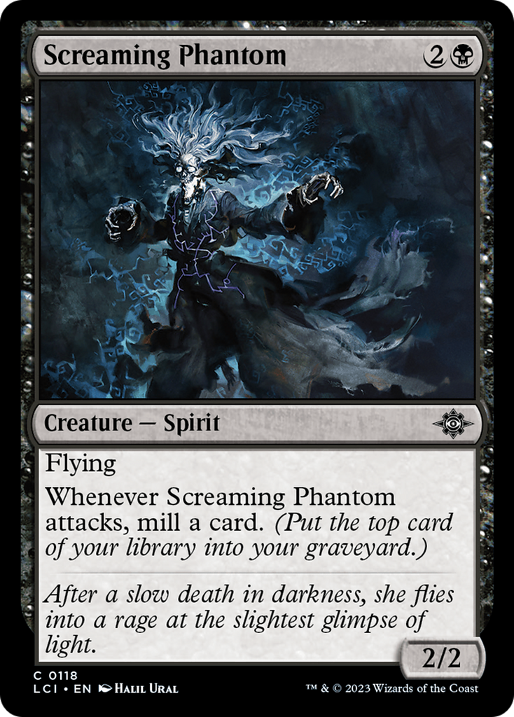 Magic: The Gathering - Screaming Phantom - The Lost Caverns of Ixalan