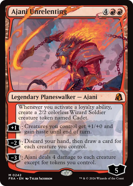 Magic: The Gathering - Ajani Unrelenting - Reality Fracture