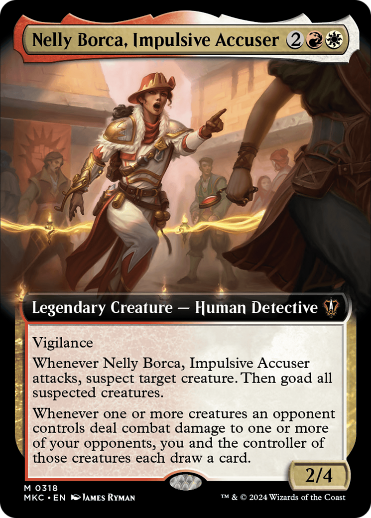Magic: The Gathering - Nelly Borca, Impulsive Accuser - Murders at Karlov Manor Commander