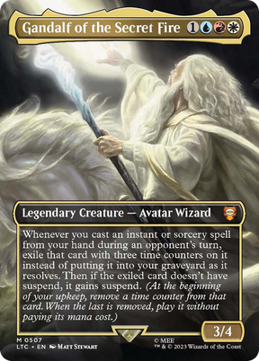 Magic: The Gathering - Gandalf of the Secret Fire - Tales of Middle-earth Commander