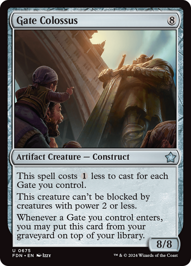 Magic: The Gathering - Gate Colossus - Foundations