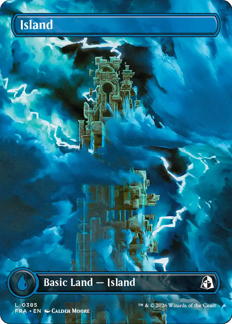 Magic: The Gathering - Island #385 - Reality Fracture
