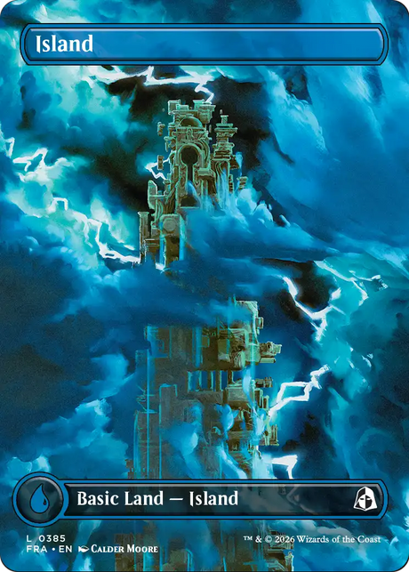 Magic: The Gathering - Island #385 - Reality Fracture