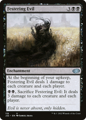 Magic: The Gathering - Festering Evil - Jumpstart 2022