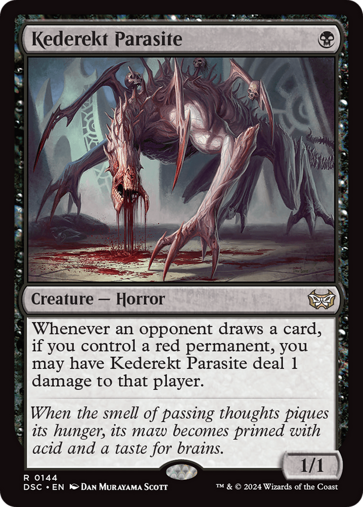 Magic: The Gathering - Kederekt Parasite - Duskmourn: House of Horror Commander