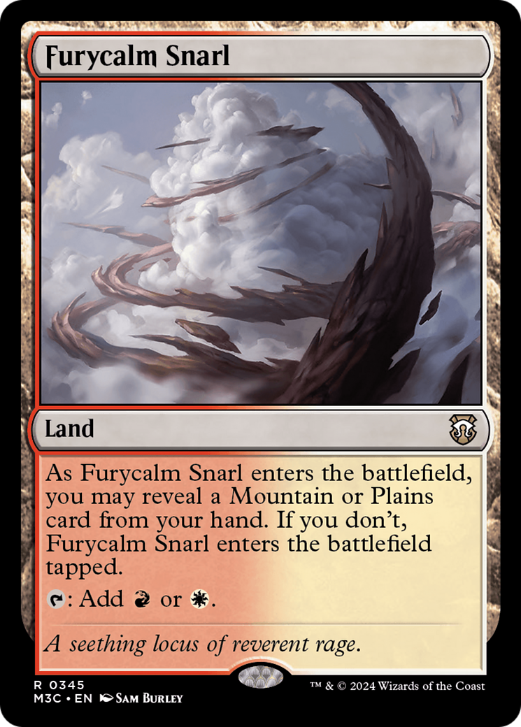 Magic: The Gathering - Furycalm Snarl - Modern Horizons 3 Commander