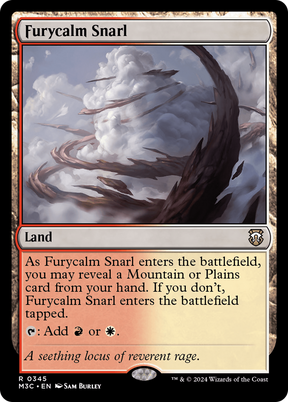 Magic: The Gathering - Furycalm Snarl - Modern Horizons 3 Commander