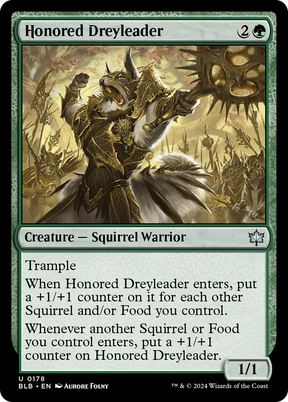 Magic: The Gathering - Honored Dreyleader Foil - Bloomburrow