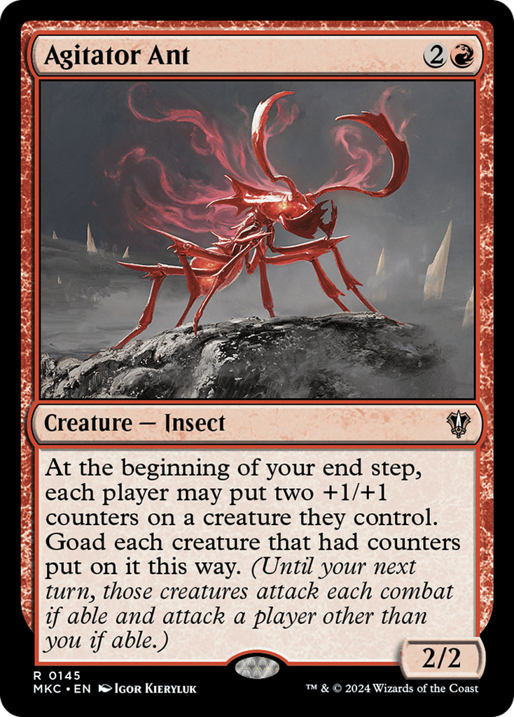 Magic: The Gathering - Agitator Ant - Murders at Karlov Manor Commander